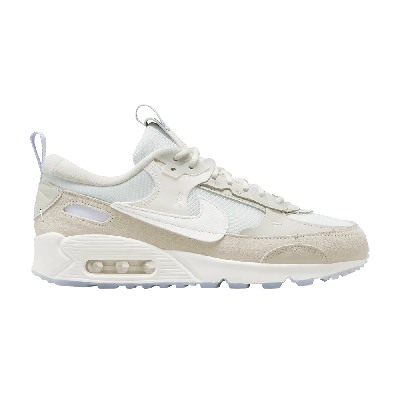 Pre-owned Nike Wmns Air Max 90 Futura 'white Light Bone' In Cream