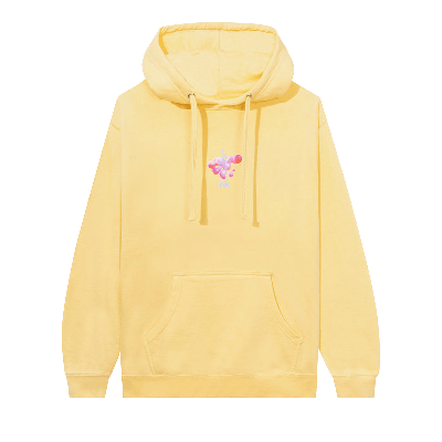Pre-owned Anti Social Social Club Don't Touch Hoodie 'cream'
