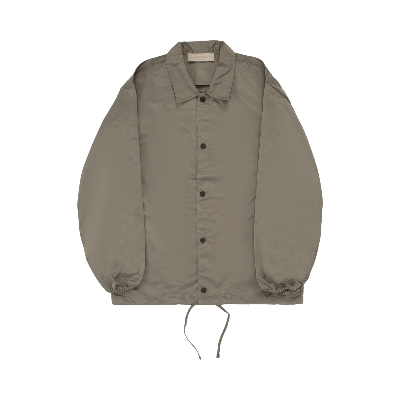 Pre-owned Essentials Coaches Jacket 'desert Taupe' In Tan