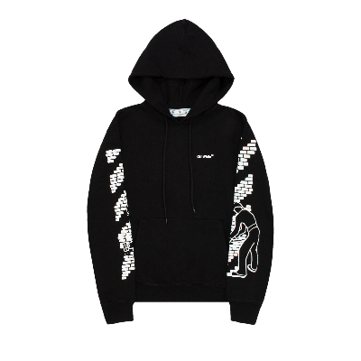 Pre-owned Off-white Bricks Slim Hoodie 'black/white'