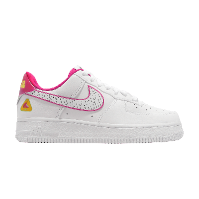 Pre-owned Nike Wmns Air Force 1 '07 Lx 'dragon Fruit' In White