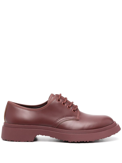 Camper Lace-up Derby Shoes In White