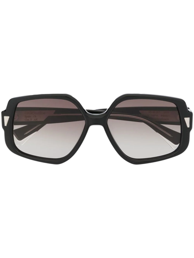 Gigi Studios Olympia Oversize-frame Sunglasses In Schwarz
