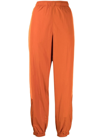 Y-3 对比拼接运动裤 In Orange