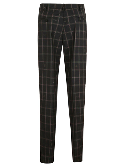 Zadig &amp; Voltaire Pater Car Zv Checked Pants In Noir