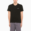 OFF-WHITE BLACK COTTON CREW NECK T-SHIRT,OMAA027F22JER016/L_OFFW-1001_323-M