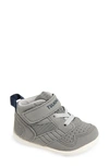 Tsukihoshi Kids' Racer-mid Washable Sneaker In Gray/ Navy