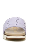 Sam Edelman Women's Adaley Woven Platform Sport Slides Women's Shoes In Misty Lilac
