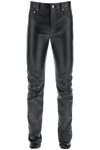 SAINT LAURENT STRETCH LEATHER SKINNY PANTS