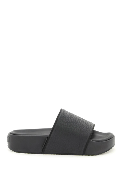 Y-3 Slides In Black