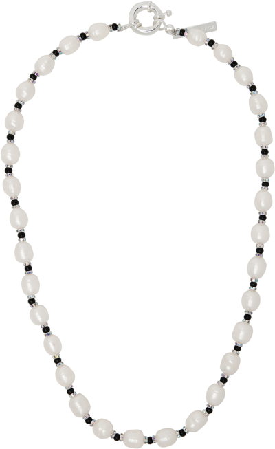 Pearl Octopuss.y Silver Tous Les Jours Necklace In White