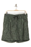 Nordstrom Rack Recycled 7" Swim Trunks In Green Sorrel Leaves