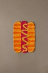 URBAN OUTFITTERS SHAPED HOT DOG RUG IN ORANGE AT URBAN OUTFITTERS