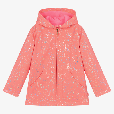 Billieblush Babies' Girls Coral Pink Raincoat