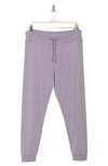 Beyond Yoga Lounge Around Joggers In Lavender Wash Heather