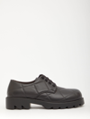 BOTTEGA VENETA BOTTEGA VENETA STRUT GRID DERBY SHOES