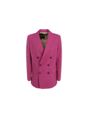 Dsquared2 Peak-lapel Double-breasted Blazer In Pink