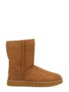 Ugg Classic Ii Genuine Shearling Lined Short Boot In Beige