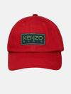 KENZO RED COTTON CAP