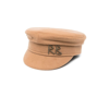 Ruslan Baginskiy Beige Safety Pin Wool Baker Boy Cap In Neutrals