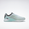 Reebok Nano X1 Training Shoes In Chalk Blue/digital Glow/white