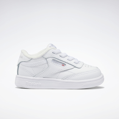 Reebok Unisex Club C Shoes - Toddler In White