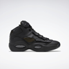 Reebok Unisex Maison Margiela Question Mid Memory Of Basketball Shoes In Black/ftwr White/black