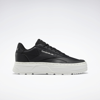 Reebok Club C Double Geo Shoes In Core Black/core Black/chalk