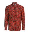 JUST CAVALLI LEOPARD PRINTED BUTTONED SHIRT