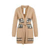 Max Mara Vanadio Belted Wool Blend Cardigan