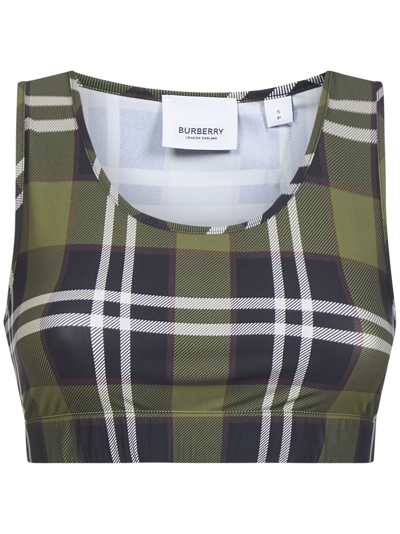 Burberry Top In Green