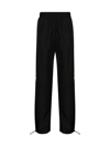 VERSACE VERSACE PANTS NYLON TASKY STAMPA BAROCCO + NYLON TASKY UNITO NERO