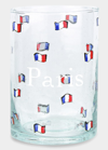 MARIN MONTAGUT DRAPEAUX PARIS DRINKING GLASS