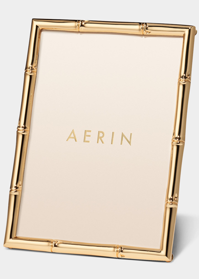 Aerin Ava Bamboo 5" X 7" Frame In Gold