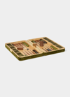 Aerin Velvet Backgammon Set