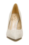 Sam Edelman Hazel Pointed Toe Pump In Natural