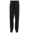 Moncler Wool Tricot Sweatpants In Black