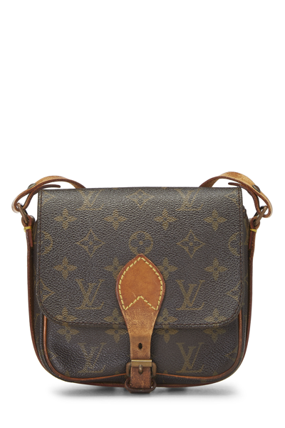 Pre-owned Louis Vuitton Monogram Canvas Cartouchiere Pm