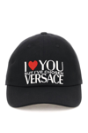 VERSACE VERSACE EMBROIDERED BASEBALL CAP