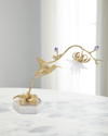 John-richard Collection Hummingbird Selenite Sculpture Ii
