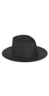 Eugenia Kim Blaine Nylon & Polyester Fedora Hat In Black