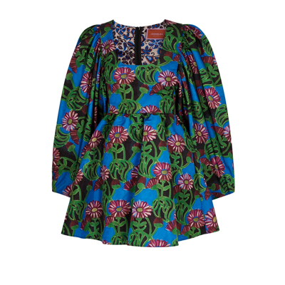 La Doublej La Double J Woman Mini Dress Blue Size S Polyester