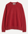 Ymc You Must Create Fauss Sweatshirt In Burgundy