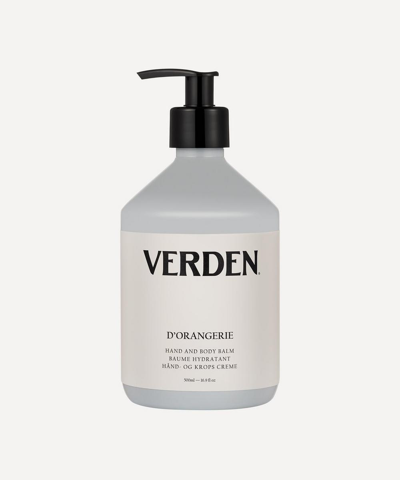 Verden D Orangerie Hand And Body Balm 500ml