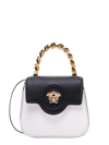 Versace Hand Bag In Optic White