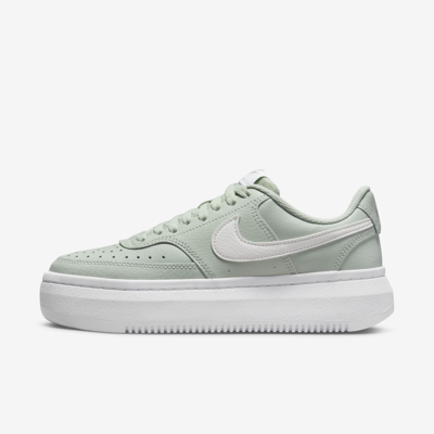 Nike Women's Court Vision Alta Shoes In Green