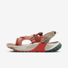 Nike Women's Oneonta Sandal In Light Madder Root/velvet Brown/mantra Orange/yellow Ochre/hemp/enamel Green