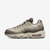 Nike Air Max 95 Suede And Mesh Sneakers In Grey