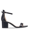 Halston Heritage Halston Women's Practical Ankle Strap Sandals In Black