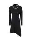 JW ANDERSON J.W. ANDERSON WOMEN'S BLACK OTHER MATERIALS DRESS,DR0293PG0810NERO 8